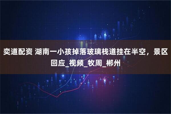 奕道配资 湖南一小孩掉落玻璃栈道挂在半空，景区回应_视频_牧周_郴州